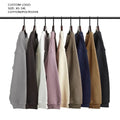 Design Heavyweight OEM ODM Solid Color Blank Custom Logo Unisex Sweatshirt Hoodies