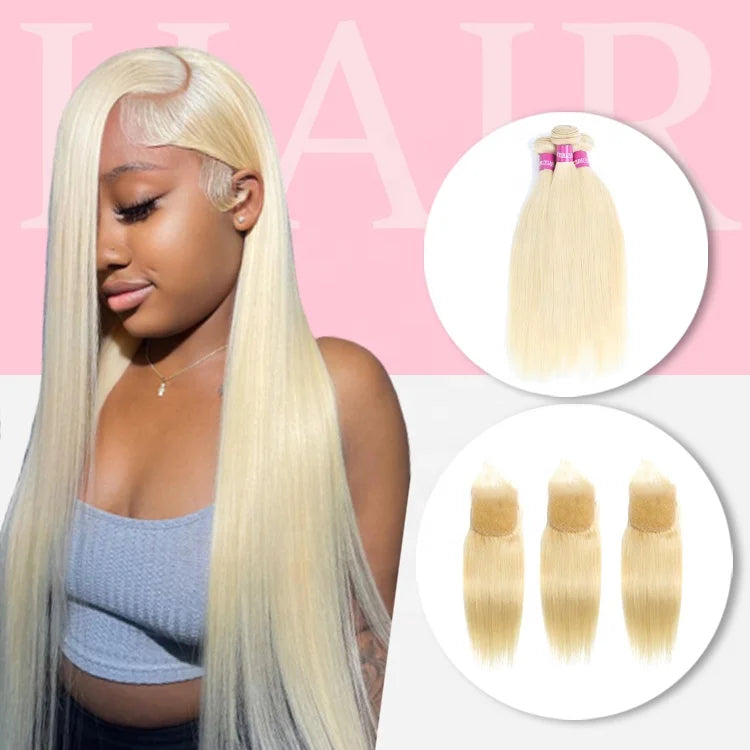 Swiss Scalp HD Lace Closure and Frontal Cuticle Aligned Transparent Frontal Closure Human Hair 4X4 5X5 HD Lace Frontal Closure