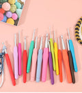 Hot Selling Head Ergonomic Crochet Hook Kit Needle Ergonomic Handle Knitting Hooks Crochet Hook Set with case