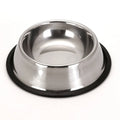 5 Available Sizes Double Layers Stainless Steel Dog Cat Puppy Pet Self Food Water Feeding Feeder Dish Bowl Supplies Accessories