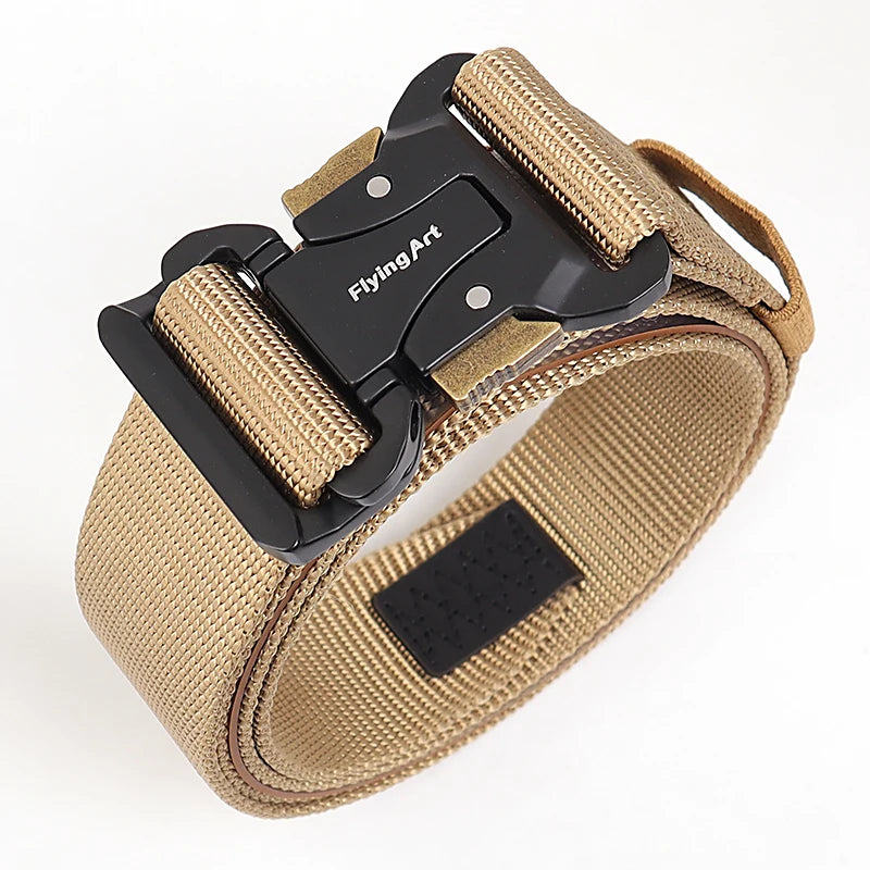 High-quality Men's Design Belt Outdoor Practical Custom Nylon Polyester Supplies Multi-purpose Rigging Belt