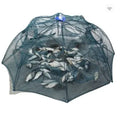 Folding Hexagon Fish and Shrimp Mino Crab Bait Cast Net for Shrimp Fishing Automatic Fishing Net