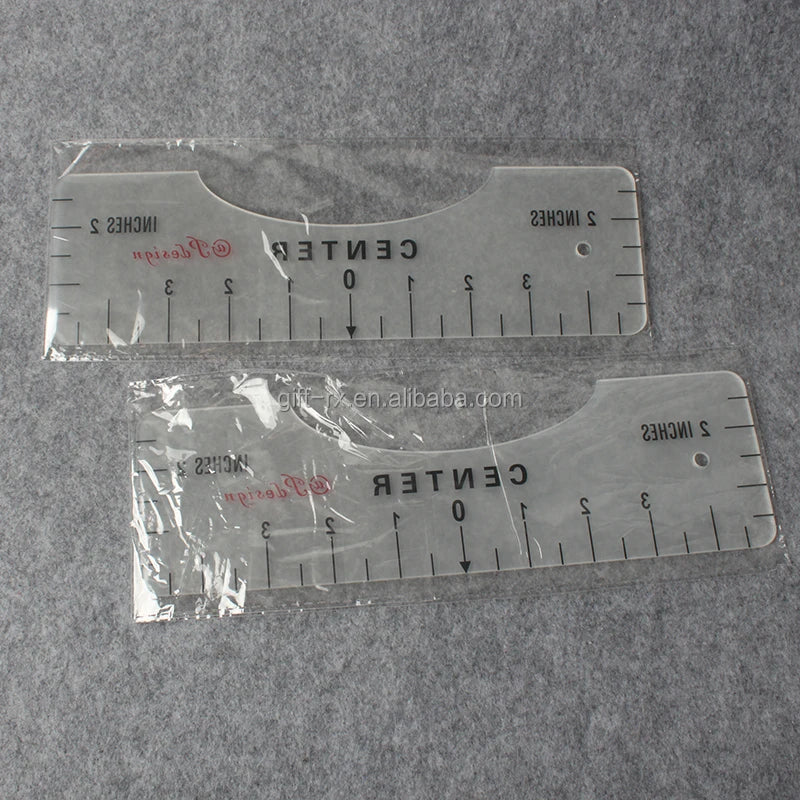 Durable Plastic Die Cut Acrylic Student Ruler Versatile Measuring Tool for Students