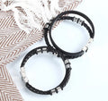 Wholesale Hot Selling Woven Braided Leather Strand Bracelets