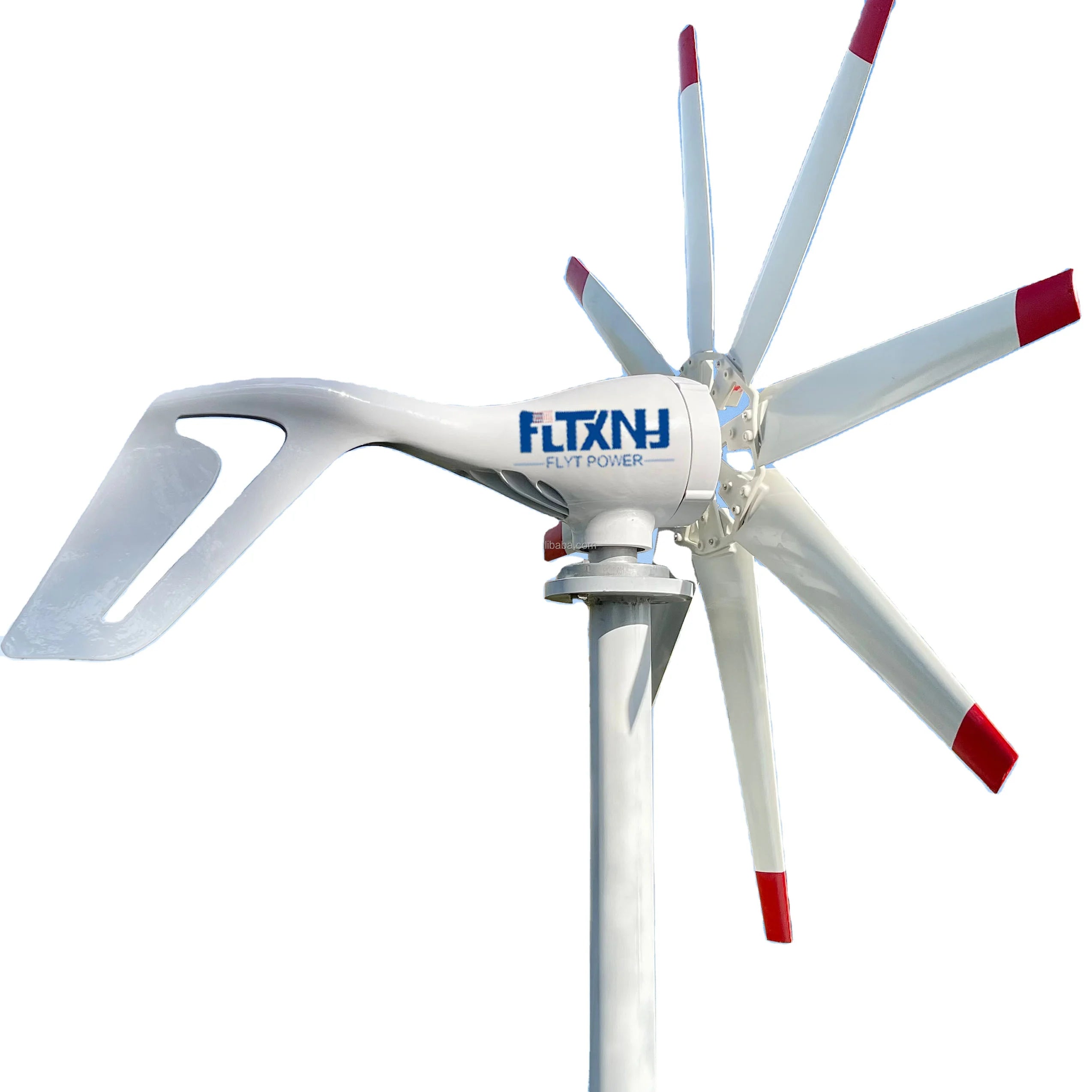 Big Sale Small 1000 Watt 12 Volt 24 Volt Free Energy Wind Turbine Generator Wind Power Products FLYT New Energy