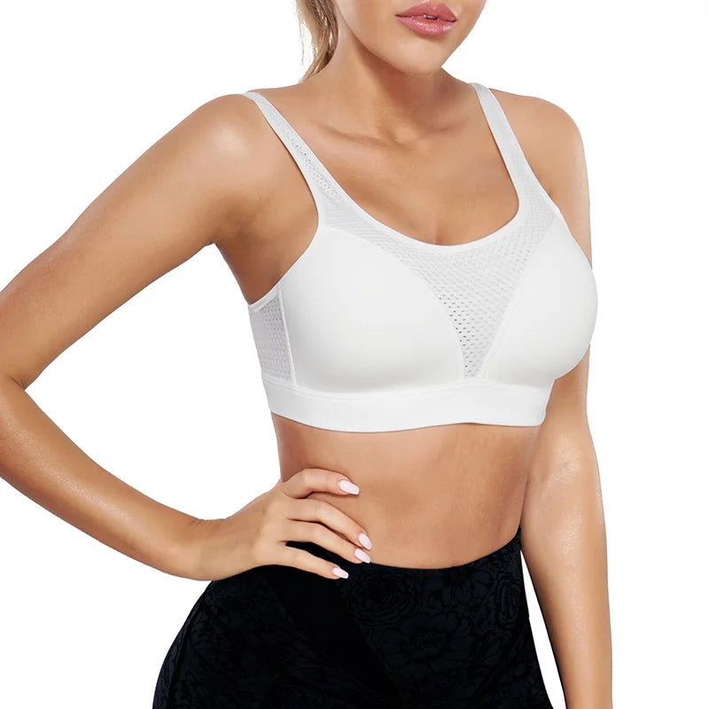 Brasier Al Mayoreo Deportes Bras Gym Fitness U Back Yoga Bra Plus Size Bras for Big Women Wireless