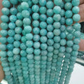 Wholesale Loose Beads Natural Stone Beads Amazonite Stone Beads for Jewelry Making