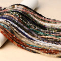 Natural Crystal Square Stone Beads 4x4mm 6x6mm 8x8mm Cube Loose Semi Gemstone Beads for Jewelry Making Design