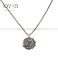 Punk Men's Fashion Jewelry Stainless Steel Custom Norse Viking Wolf Pendant Necklace