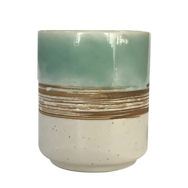 Reusable  Travel Coffee Cup Unique Coffee Gift Set Ceramic Coffee Mug
