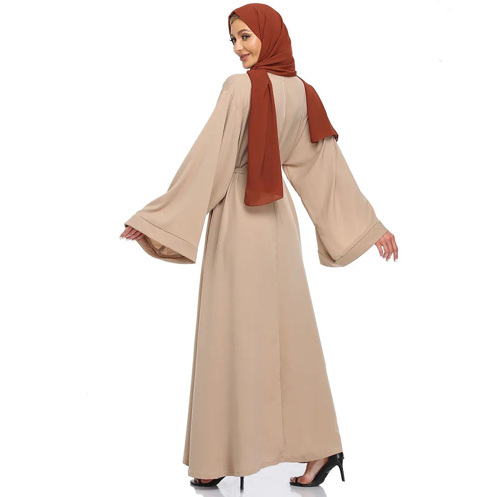 Wholesale Beach Jalabiya Wedding Abaya Fashion Plus Size Spain in Dubai Long Bulk Islamic Moroccan  Arabian  Muslim Dress