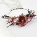 2022 New Hot Selling Bridal Headwear Travel Holiday Simulation Garland Wedding Bridal Bridesmaid Wreath