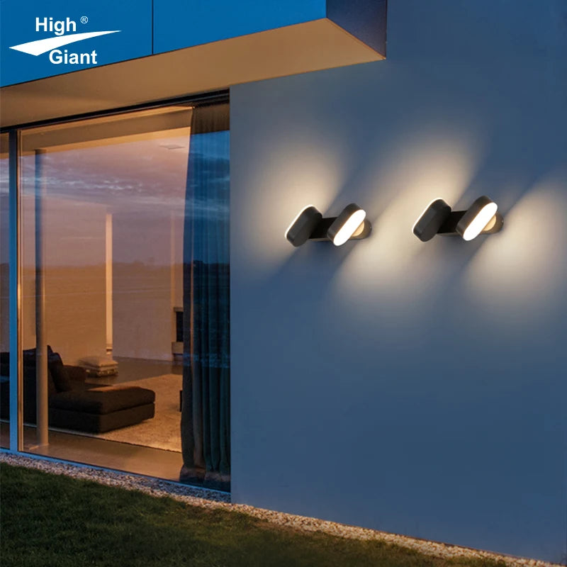 Decorative Lighting Dresser Bedroom Study Rotatable Lighting Angle Indoor LED Waterproof Wall Lamp