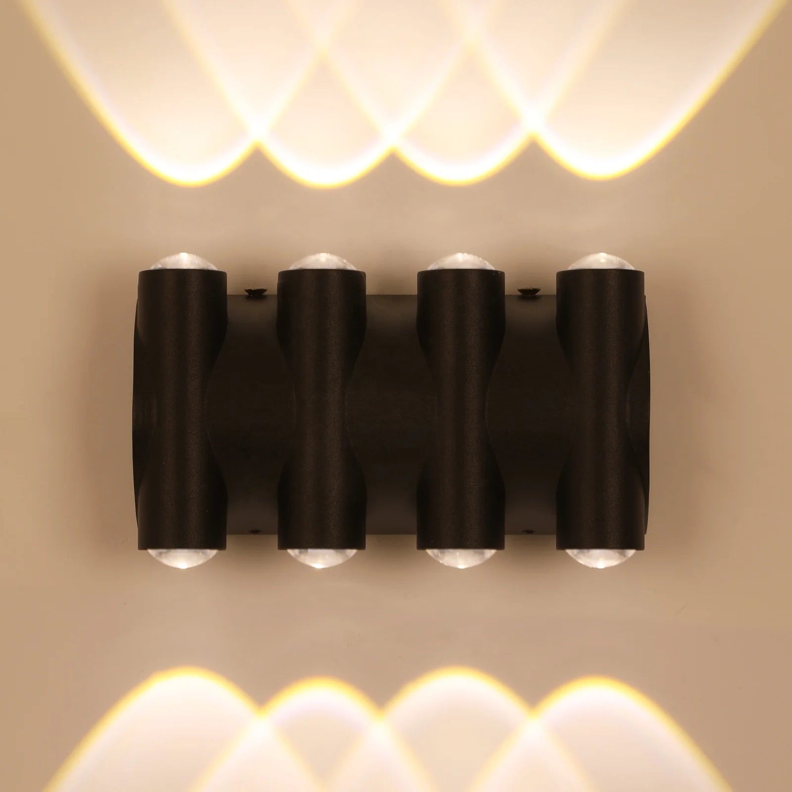 8W up and Down Bedroom Living Room Indoor Wall Light Fixture With Switch