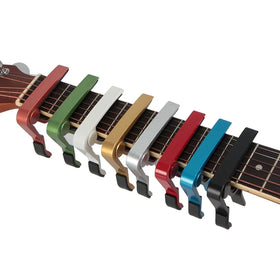 Factory Custom Logo Acoustic Guitar Capo Guitars Ukulele Tuning Clamp