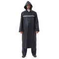 EVA Unisex Raincoat Thickened Waterproof Rain Coat Women Men Black Camping Waterproof Rainwear Suit