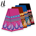 Custom Colorful Floral Design Patterns Digital Printing 100% Polyester Fabric Textile Material for Dress Clothing