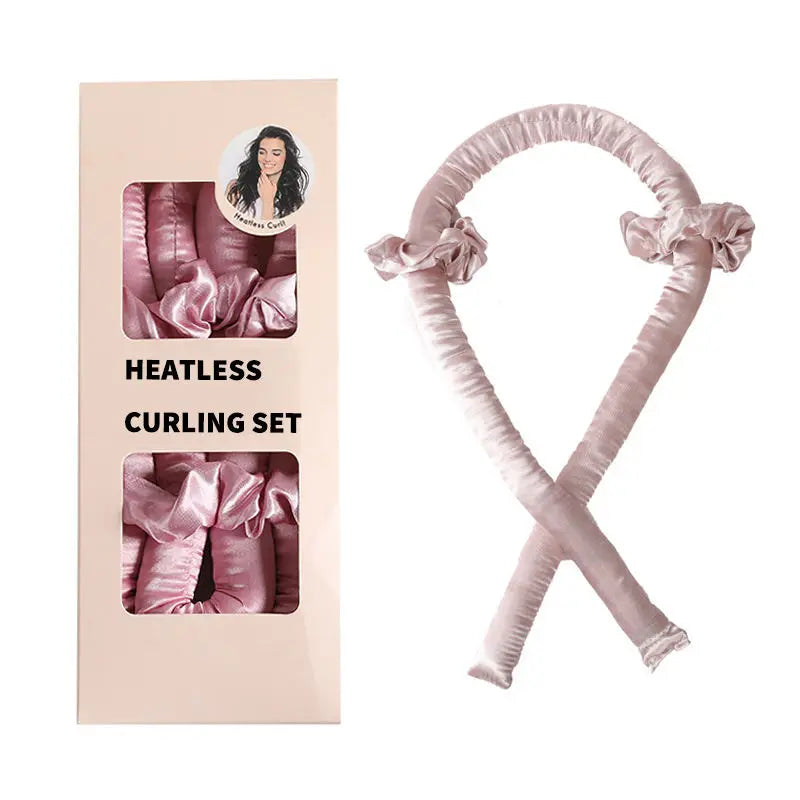 Custom Satin Silk Hair Rollers Heatless Foam Hair Curler Roller for Curling the Hairrizador De Pelo Sin Calor Boucleur De Cheveu