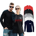 Custom Oem Logo Unisex Oversize Long Sleeve T Shirt Fashion Round Neck Man Long Sleeve T-shirt