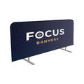 Double-Sided Barricade Banners Crowd Control Crowd Control Polyester Fabric Covers Promotional Flags & Banners