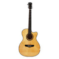 E40-842 Wholesale Factory Direct HEBIKUO 40 Inch Sapele Maple Neck Matte Acoustic Guitar with 6 Strings for Holiday Gifts