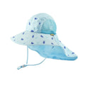 Large Brim UPF 50+ Protection Sun Hat With Neck Flap Mesh Fishing Cap Summer Beach Hat Toddler Bucket Hat
