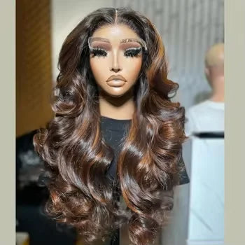 Indian Vendor Wear and Go Virgin Raw Indian Wigs Human Hair 13x4 Closure Lace Front Cuticle Aligned Glueless HD Lace Frontal Wig