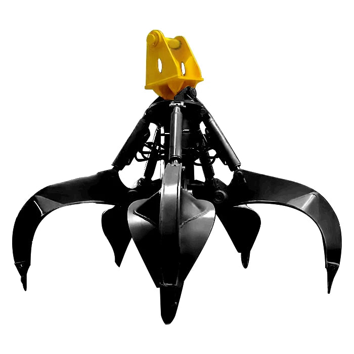 Wireless Remote Control Electric Hydraulic Grab Stainless Steel Dredging Metal Shell Grab Crane Grab