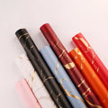Wholesale Plastic Marble Flower Bouquet Wrapping Paper Waterproof Luxury Gift Wrapping Paper