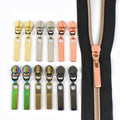 Meetee XP084 5# Nyoln Zipper Slider Suitable for Clothing Fabrics  Bags Shoes Zipper Slider Used for Nylon Zippers