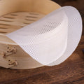18cm Silicone Dumpling Steaming Liner Steam Stuffed Bun Dim Sum Baking Pastry Round Silicone Steamer Mat