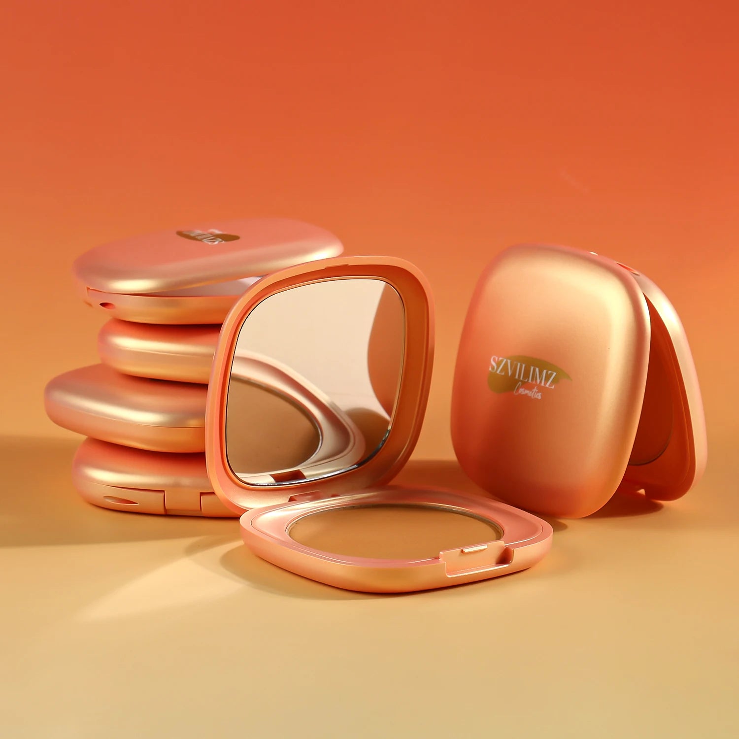 Cosmetics Suppliers Makeup Pressed Powders  Face Powder Full Coverage Compact Powder