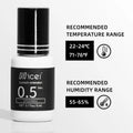 CEIBAM Professional Best Alcohol Free Eyelash Extension Glue 0.5 Sec Waterproof Liquid Adhesive 7-8 Weeks Lasting