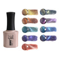 HONEY GIRL High Quality UV Fine Flash Color Cat's Eye Gel Nail Polish 15ml Manufacturer's Best Selling Wholesale Product