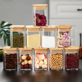 YOLOWE HOME 250ML Cute Design Kitchen Canisters Sets Airtight Food Storage Containers Seasoning Organizer Spice Jars Cookie Jar