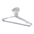 Hot Sale Windproof Adult Stainless Steel Clothes Hanger Drying Silver Metal Hanger for Clothes