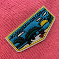 Laser Cut Embroidered Brand logo Appliques Patch100% Embroidery Emblem for Uniform