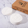 Eco-Friendly Reusable Organic Cotton 3-Layer Round Washable Facial Makeup Remover Cleaning Pads