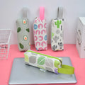Cartoon Small Fresh Canvas Pencil Bag Animal Fruit Storage Simple Portable Pencil case
