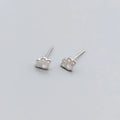 925 Sterling Silver Paw Print Stud Earrings for Women Wedding Earring Jewelry Accessories 2021