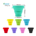 Menstrual Cup Sterilizer Case Collapsible Silicone Container for Cleaning Period Cup & Menstrual Disc