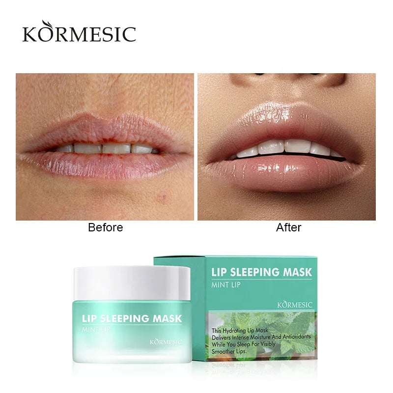 Private Label KORMESIC Moisturizing  Lip Sleeping Mask Series for Smoother Lip Protect and Repair Lips