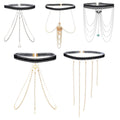 Thigh Chain Jewelry for Women Rhinestone Leg Chain Jewelry for Women Thigh Chain Boho Body Jewelry