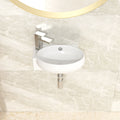 Factory Direct Selling Modern Design Wall Hung Wash Basin Handmade Ceramic for Home or Hotel
