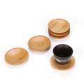 JapanesqueJapannish Bamboo Round Mini Small  coaster Blank Bamboo Tea Coasters