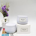 Ready Stock  4Oz  Round Teal/Green Tin Candle Tin Can Container Box