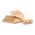 Wholesale Custom Wooden Bathroom Hair Afro Pick Comb
