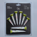 50mm/ 62mm/ 73mm/ 83mm 8 Pack Durable Custom Logo Plastic Golf Tees