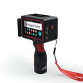 50mm Large Font Handheld Inkjet Printer Leather Silicon Cloths Metal Paper Wall Printer Machine Expiry Date QR Encoder