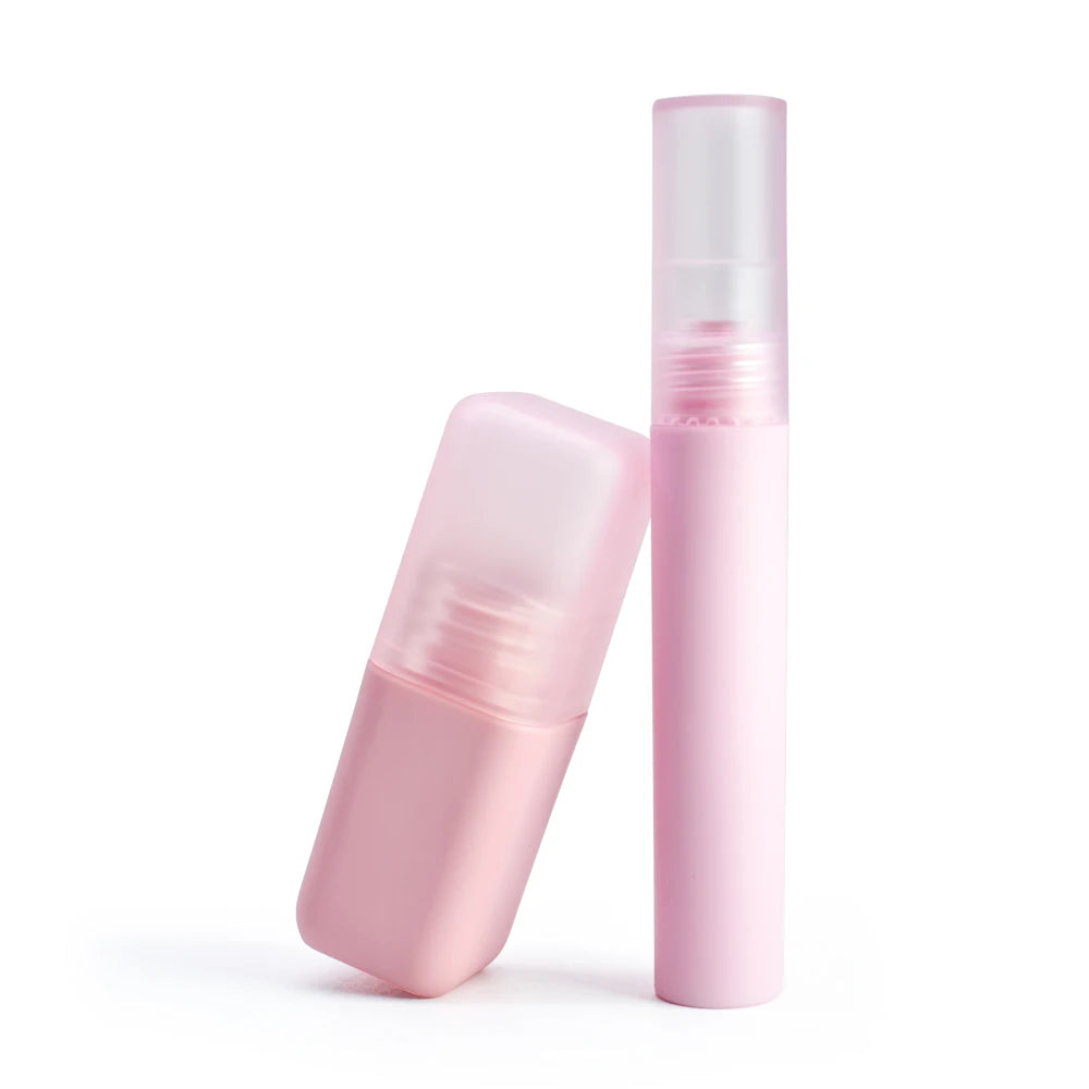 10ml 100pcs Plastic Screw Cap Unique Tube Wholesale Pink/Green/Transparent for Lip Gloss Empty Lipstick Tubes Custom Packaging